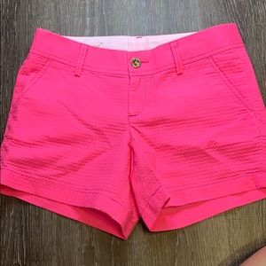 Lilly Pulitzer Textured Callahan shorts Size 6